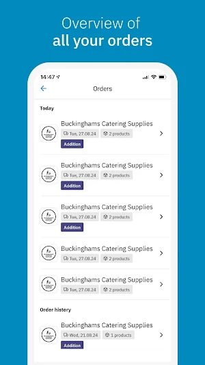 Buckinghams Catering Supplies Screenshot 3