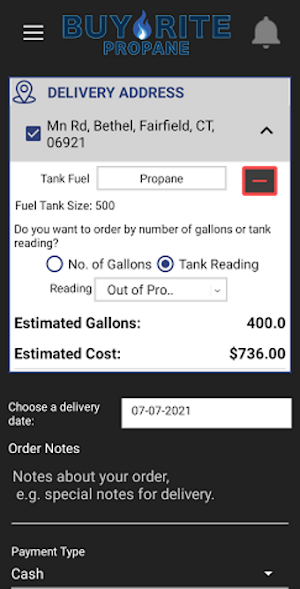 Buy Rite Propane Screenshot 2