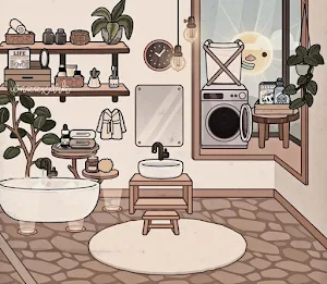 Aesthetic Bathroom Ideas Toca Screenshot 2