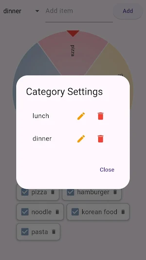 Roulette - Random Picker Wheel Screenshot 2