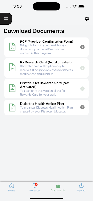 Good Health Gateway Diabetes Screenshot 0