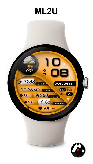 ML2U 265 Watch Face Screenshot 2