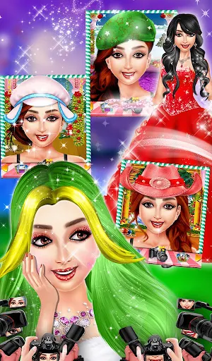 Face Paint In Christmas Screenshot 0