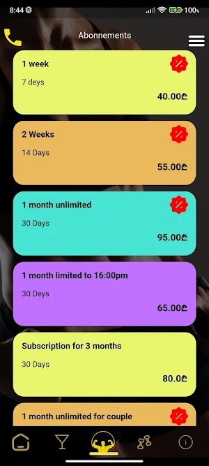 FitnessPlaza Screenshot 1