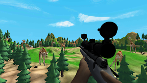 Giraffe hunting sniper game 3d Screenshot 0