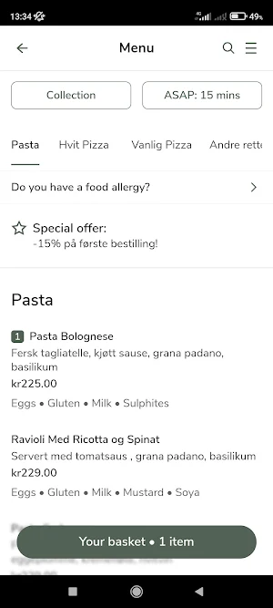 Highland Pizzeria Screenshot 1