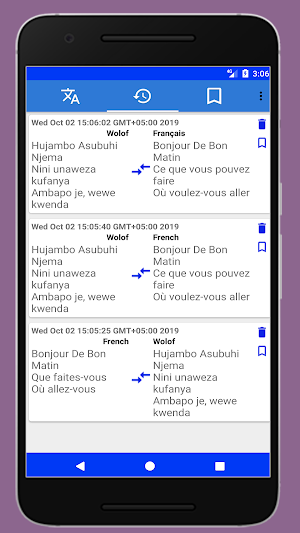 Traduction Francais Wolof Screenshot 3