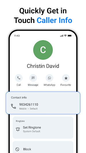 Contacts Screenshot 2
