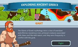 Math Games - Zeus vs. Monsters Screenshot 2