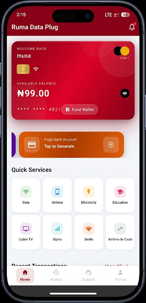 Ruma Data Plug Screenshot 2