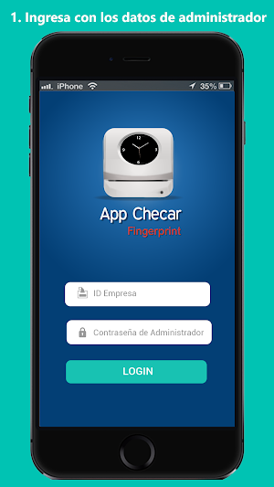 App Checar Fingerprint Screenshot 0