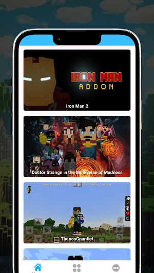 Superheroes Mod for Minecraft Screenshot 0