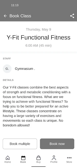 YWCA Saskatoon Fitness on 25th Screenshot 2