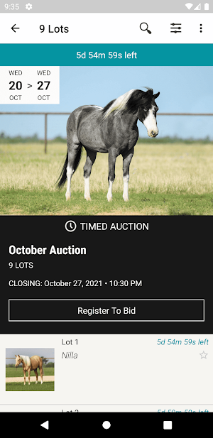Prestige Auction Company Screenshot 1