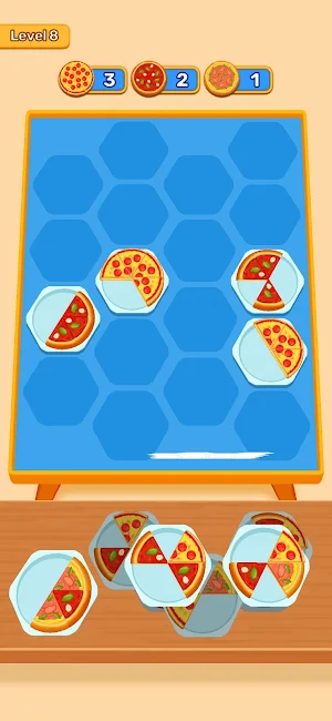 Hex Pizza Sort Screenshot 1