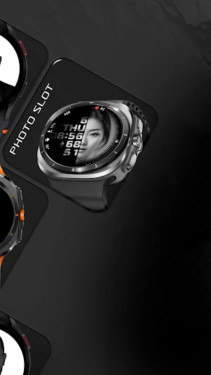 Photo Slot Watch Face 182 Screenshot 3