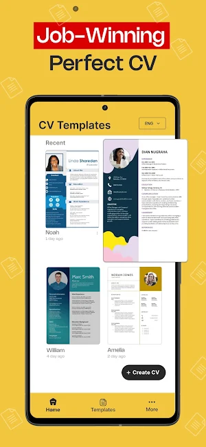 Resume Expert: CV Maker PDF Screenshot 0