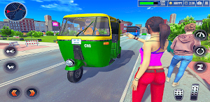 Tuk Tuk Auto Game Screenshot 1