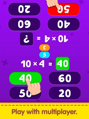 Multiplication Table Learning - Kids Math Learning Screenshot 2