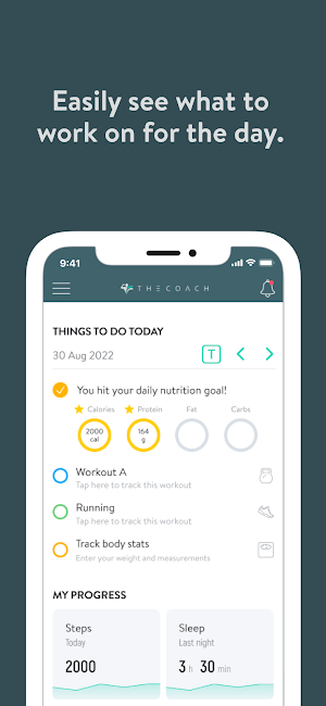 The Online Coach Screenshot 1