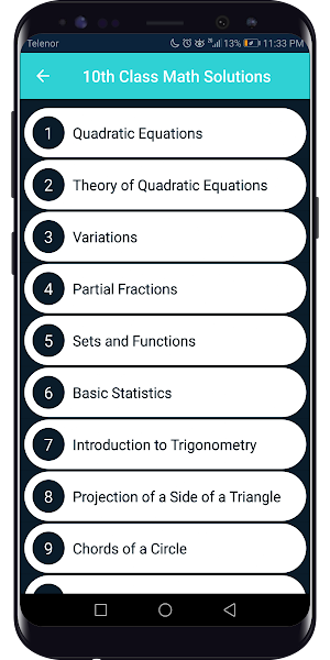 Math Notes For Matric FSc ICS  Screenshot 3