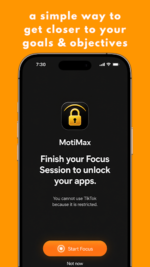MotiMax lock: motivation focus Screenshot 2