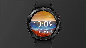 Colorful Mountains Watch Face Screenshot 0