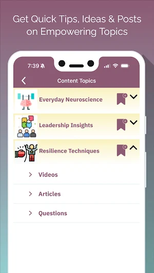 Leaders Resilience Toolkit Screenshot 3