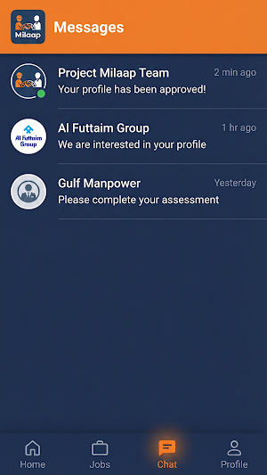 Project Milaap worker Screenshot 2