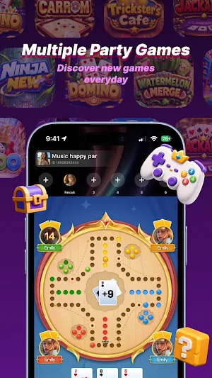 ChaCha - Party Games, Chat Screenshot 0