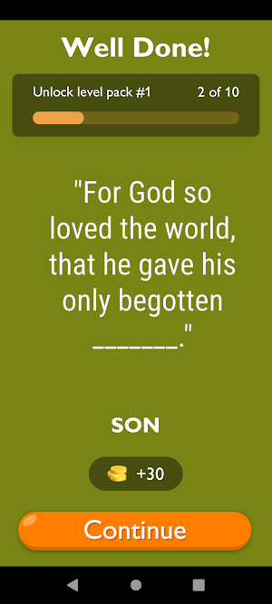 Bible Verse Master - KJV Quiz Screenshot 3