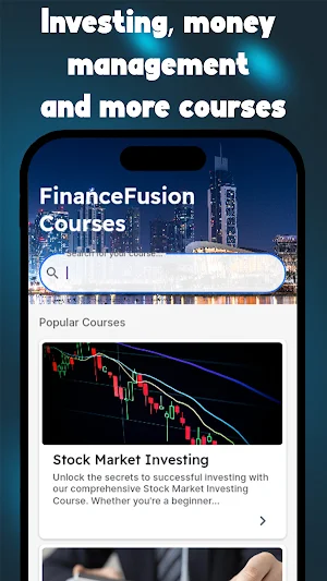 FinanceFusion Academy Screenshot 2