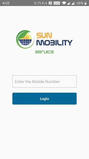 SUN Mobility Service App Screenshot 0