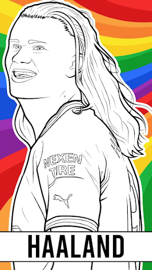 Football Players Coloring Book Screenshot 0