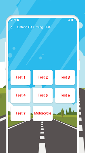 Ontario G1 Driving Test Screenshot 1