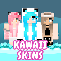 Cute Kawaii Skin Pack For MCPE
