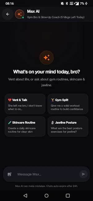 ChadMax AI: Face Rating App Screenshot 1