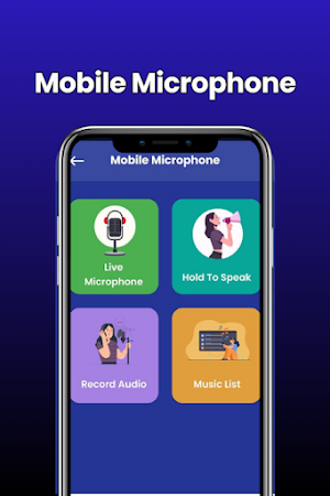 Mic to Bluetooth Speaker Live Screenshot 0