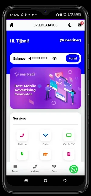 SPEEDDATA Screenshot 2