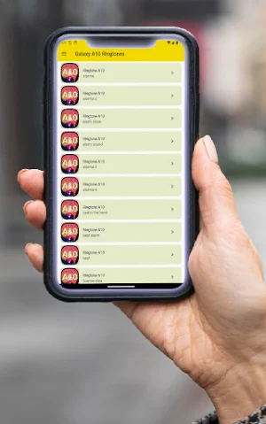 Ringtones A10 Galaxy Screenshot 1