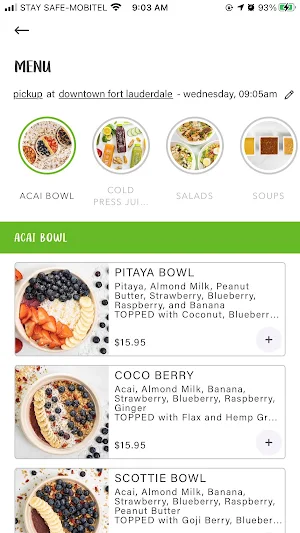 Goji Juicery & Kitchen Screenshot 2