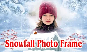Snowfall Photo Frame - Snowfall Photo Effects Screenshot 2