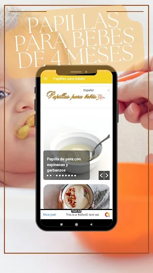 Papillas para bebés Screenshot 0