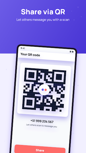 Mensaji: Chat Without Saving Screenshot 3