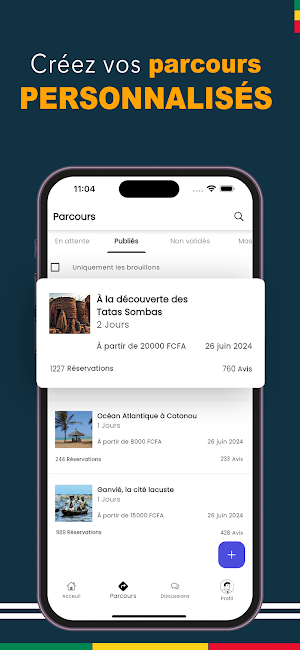 Bénin Séjours Pro Screenshot 2