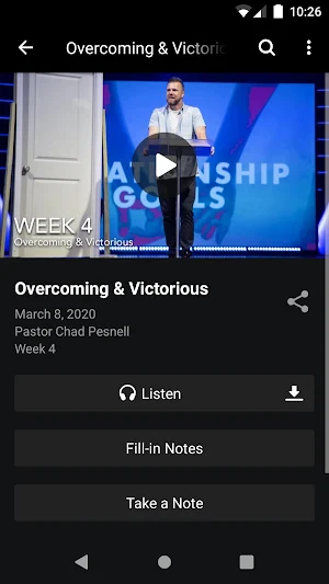 Pathway Church Mobile App Screenshot 2