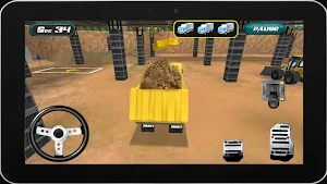 Heavy Truck : Construction 3D Screenshot 1