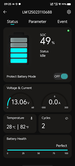 Lithium Marine Monitor Screenshot 2