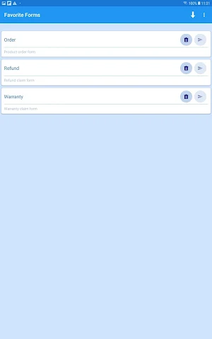 FileDirector MobileForms Screenshot 1