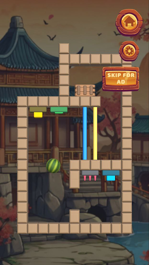 Floating Ball: Obstacle Run Screenshot 3